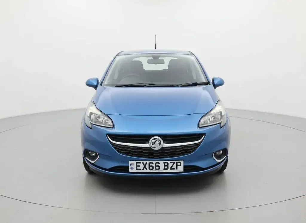Used Vauxhall Corsa 90 HP (66 kW) 2016 Blue Hatchback