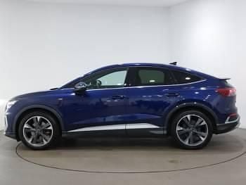 Used Audi Q4 e-tron S-Line 125 kW (170 HP) 2023 Blue SUV