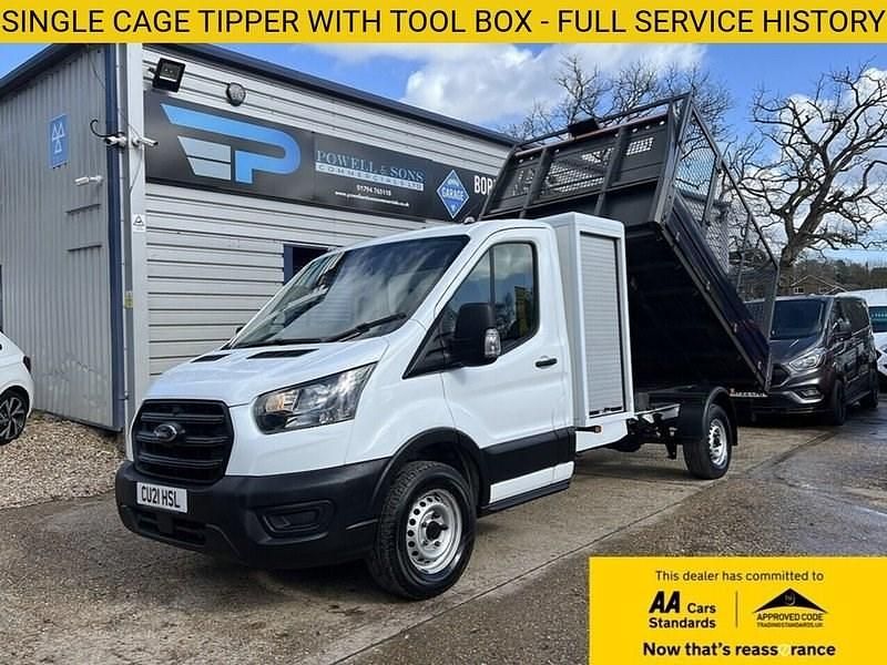 Used Ford Transit 2021 Frozen white (solid paint)