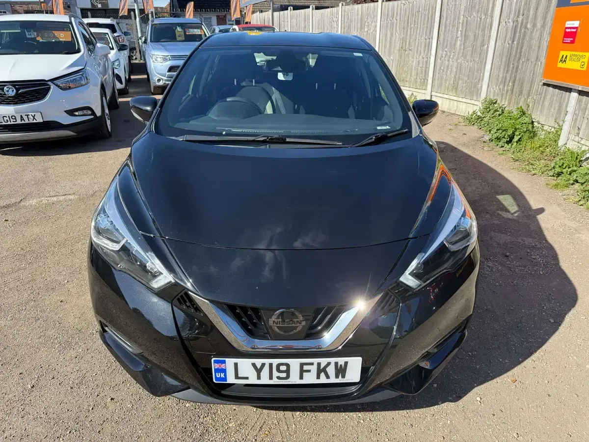 Used Nissan Micra Acenta Limited Edition 90 HP (66 kW) 2019 Black Hatchback