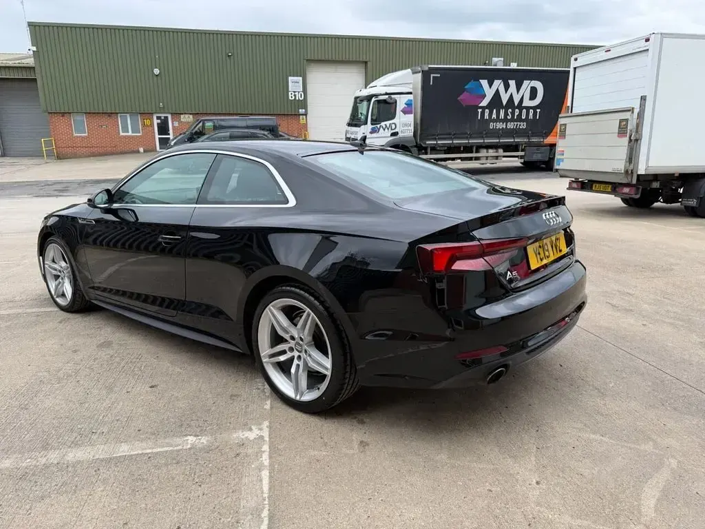 Used Audi A5 S-Line 190 HP (139 kW) 2019 Black Coupe