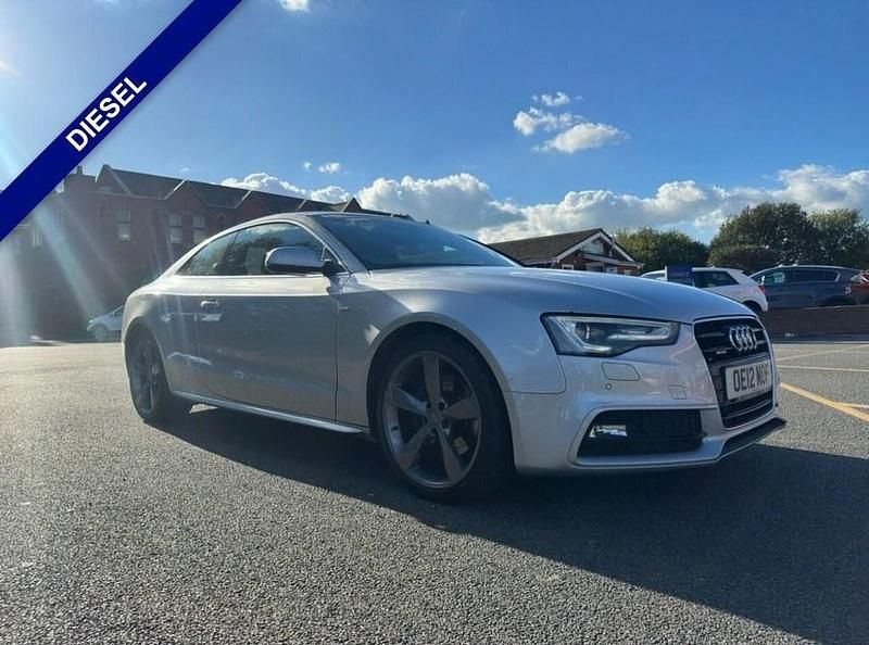 Silver Used 2012 Audi A5 S-Line Coupe | £7,995 (Fair price) - Image 1/3