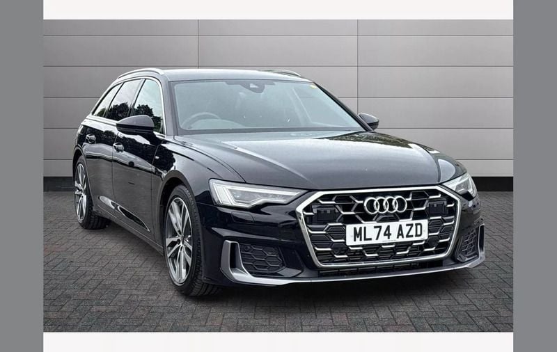 Black Used 2024 Audi A6 S-Line Estate | £35,795 (Fair price) - Image 1/4