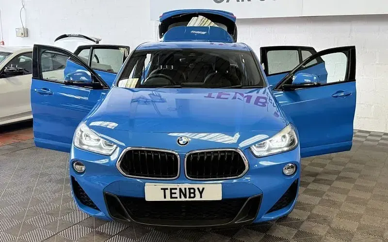 Used BMW X2 M Sport 190 HP (139 kW) 2019 Blue SUV