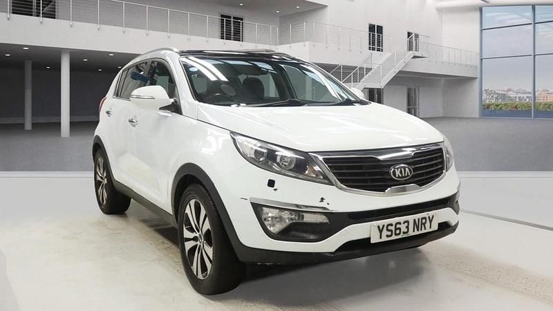 Used Kia Sportage 115 HP (84 kW) 2014 White SUV