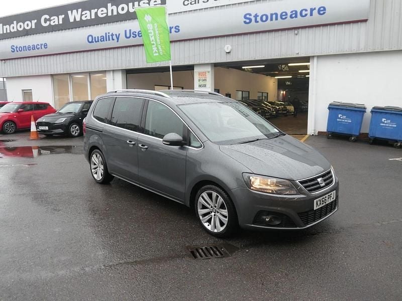 Grey Used 2017 Seat Alhambra SE MPV | £15,295 (Fair price) - Image 1/4