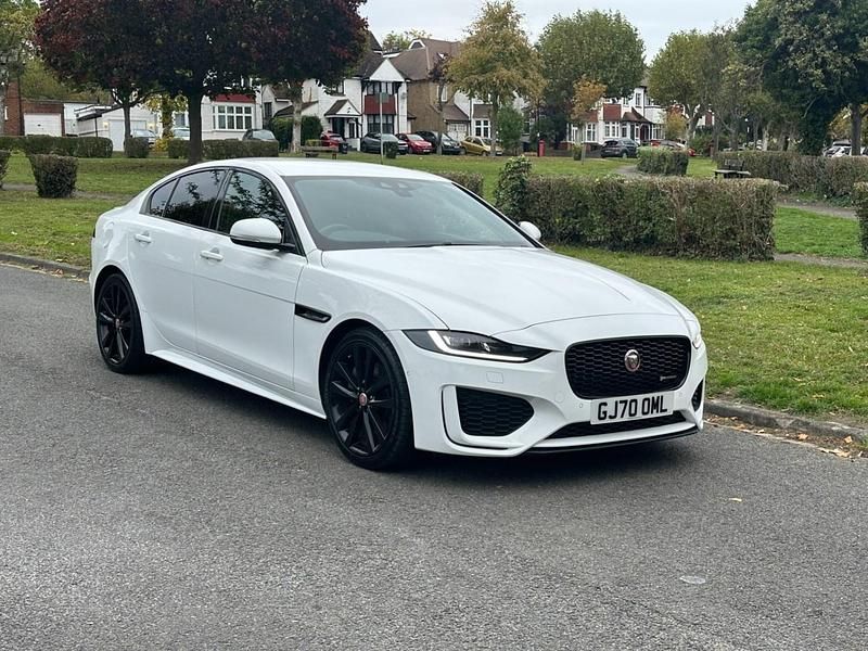 Used Jaguar XE R-Dynamic 180 HP (132 kW) 2020 White Sedan