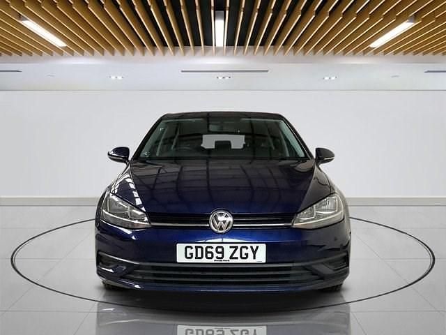 Used VW Golf VII S 115 HP (84 kW) 2020 Blue Hatchback