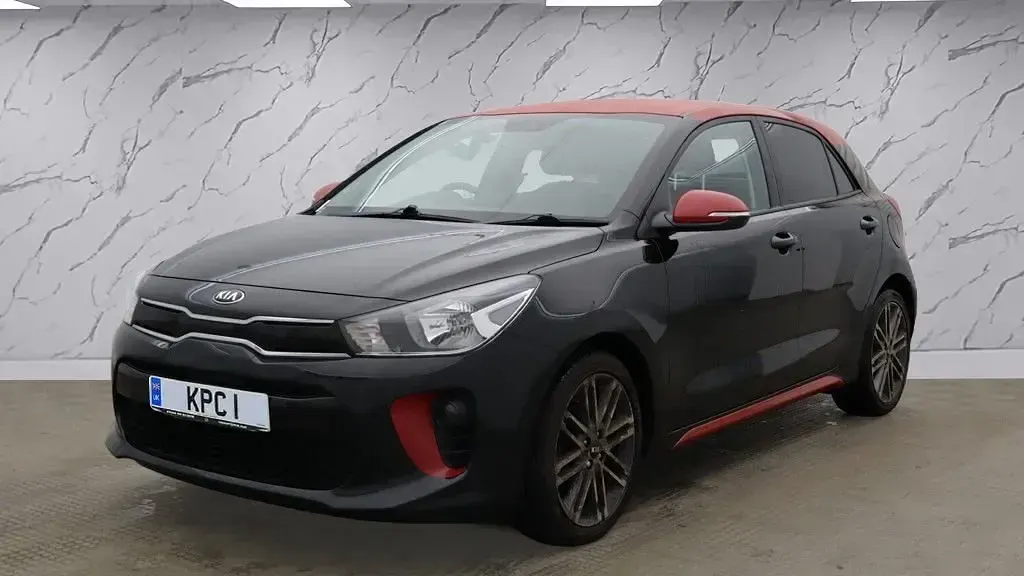 Used Kia Rio 83 HP (61 kW) 2017 Black Hatchback
