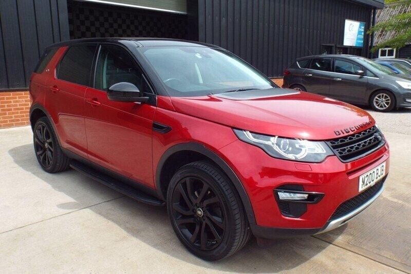 Red Used 2015 Land Rover Discovery Sport HSE Luxury SUV | £13,495 (Fair price) - Image 1/1