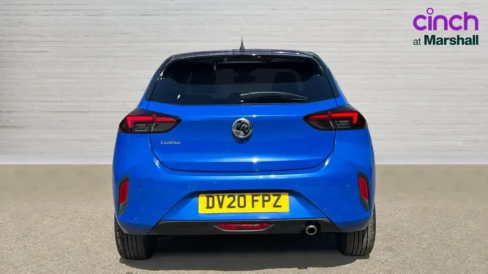 Used Vauxhall Corsa SRi 100 HP (73 kW) 2020 Blue Hatchback