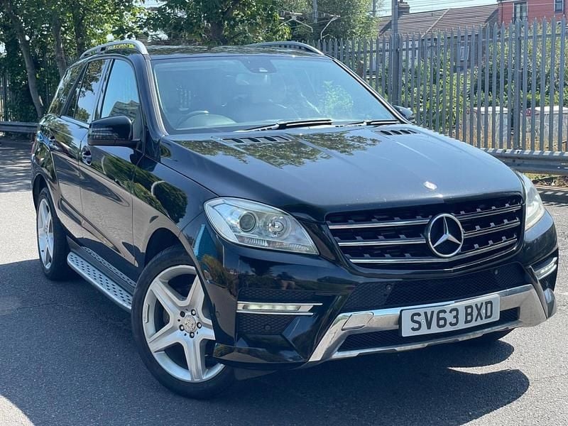 Black Used 2013 Mercedes ML350 AMG SUV | £9,775 (Fair price) - Image 1/4
