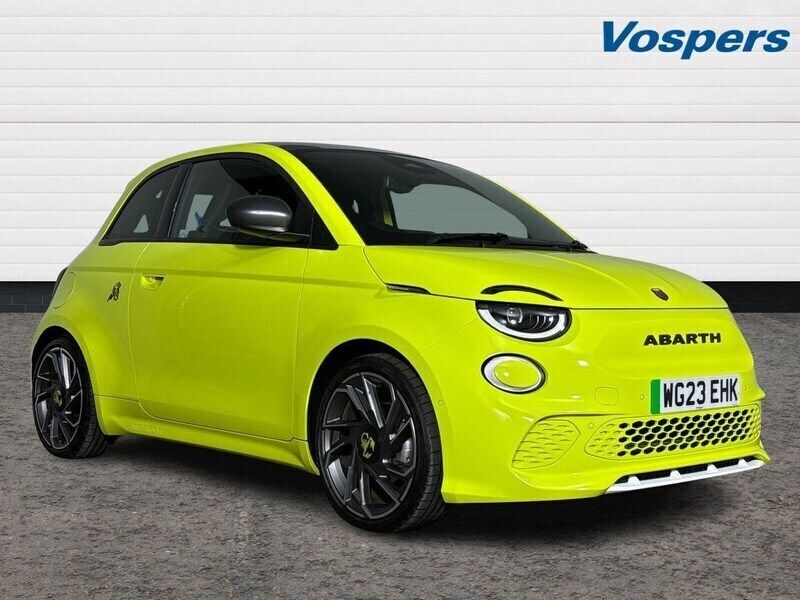 Grey/black Used 2023 Abarth 500e Turismo Hatchback | £19,990 (Super price) - Image 1/3