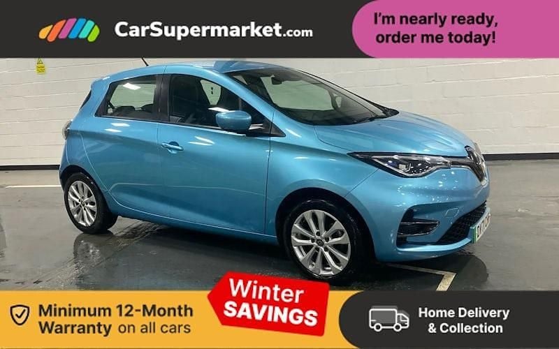 Blue Used 2021 Renault Zoe Iconic Hatchback | £9,197 (Fair price) - Image 1/3