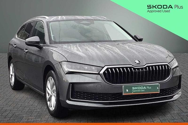 Used Skoda Superb SE Technology 110 HP (80 kW) 2024 Graphite grey metallic Estate