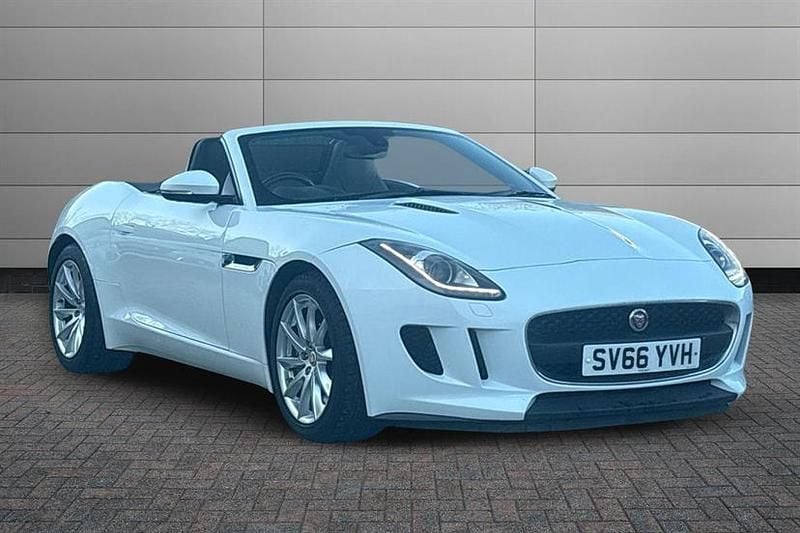 White Used 2016 Jaguar F-Type Supercharged Cabriolet | £18,890 (Super price) - Image 1/4