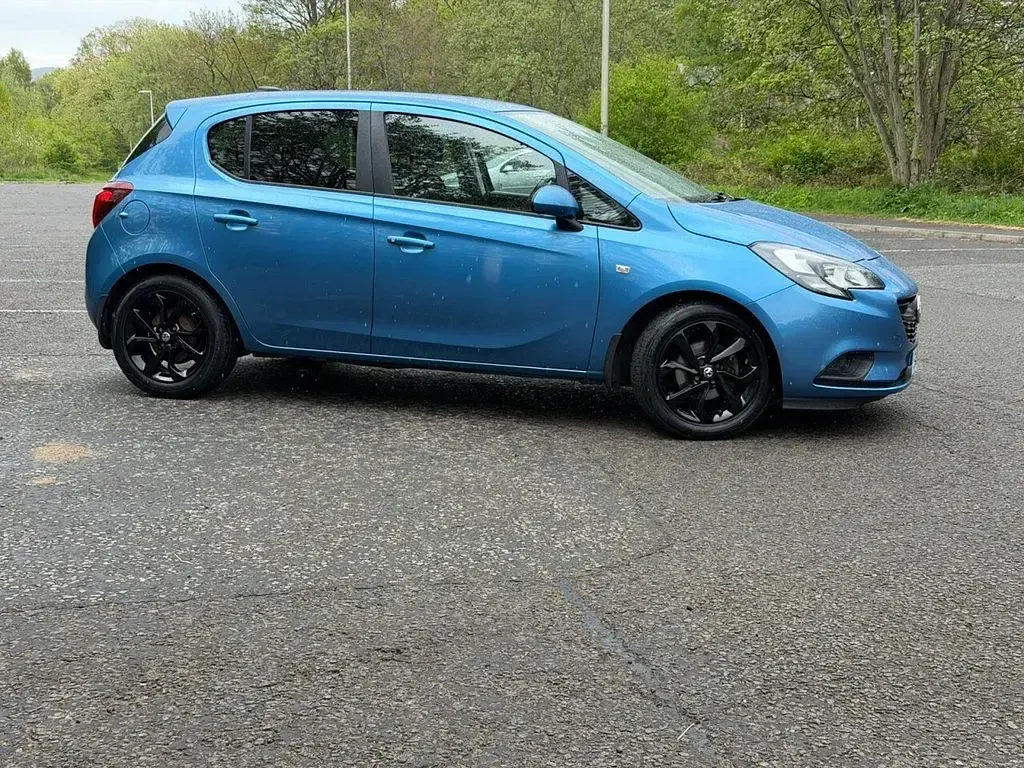 Used Vauxhall Corsa 75 HP (55 kW) 2019 Blue Hatchback
