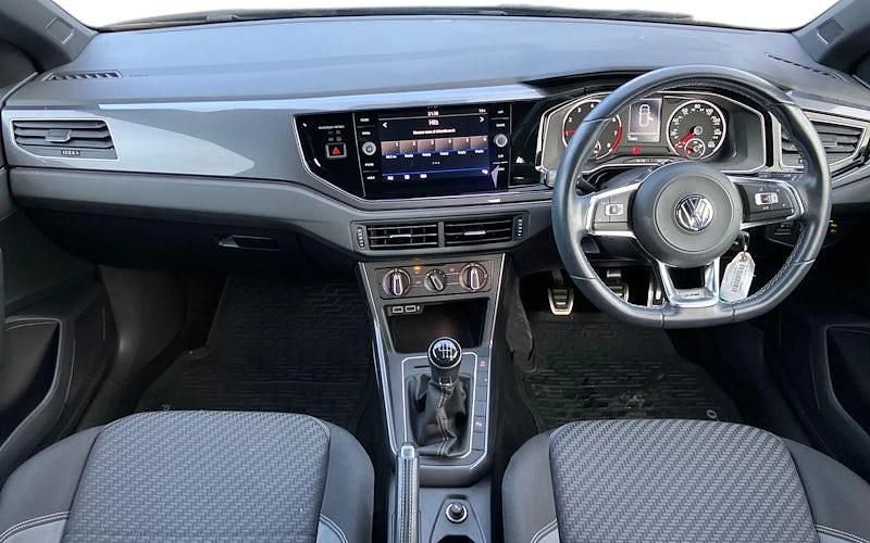 Used VW Polo R-line 116 HP (85 kW) 2019 Black Hatchback