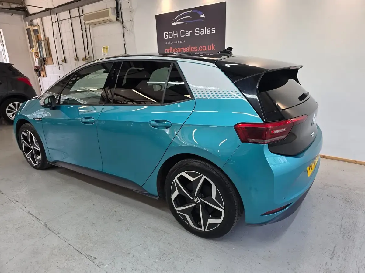 Used VW ID.3 Pro 150 kW (204 HP) 2020 Turquoise Hatchback