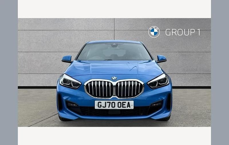 Used BMW 118 M Sport 138 HP (101 kW) 2020 Blue Hatchback