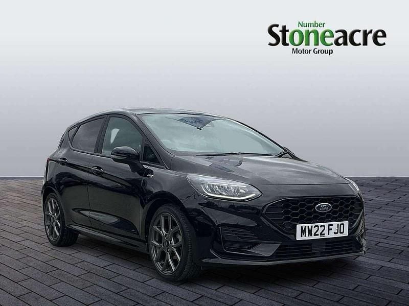 Black Used 2022 Ford Fiesta ST-Line Hatchback | £12,590 (Fair price) - Image 1/4