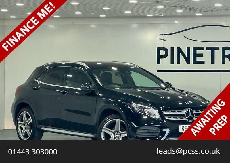 Black Used 2018 Mercedes GLA200 AMG line SUV | £11,899 (Fair price) - Image 1/3