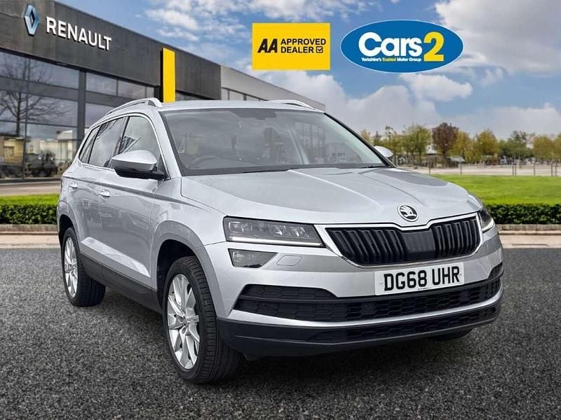 Silver Used 2018 Skoda Karoq SE L SUV | £14,995 (Fair price) - Image 1/4
