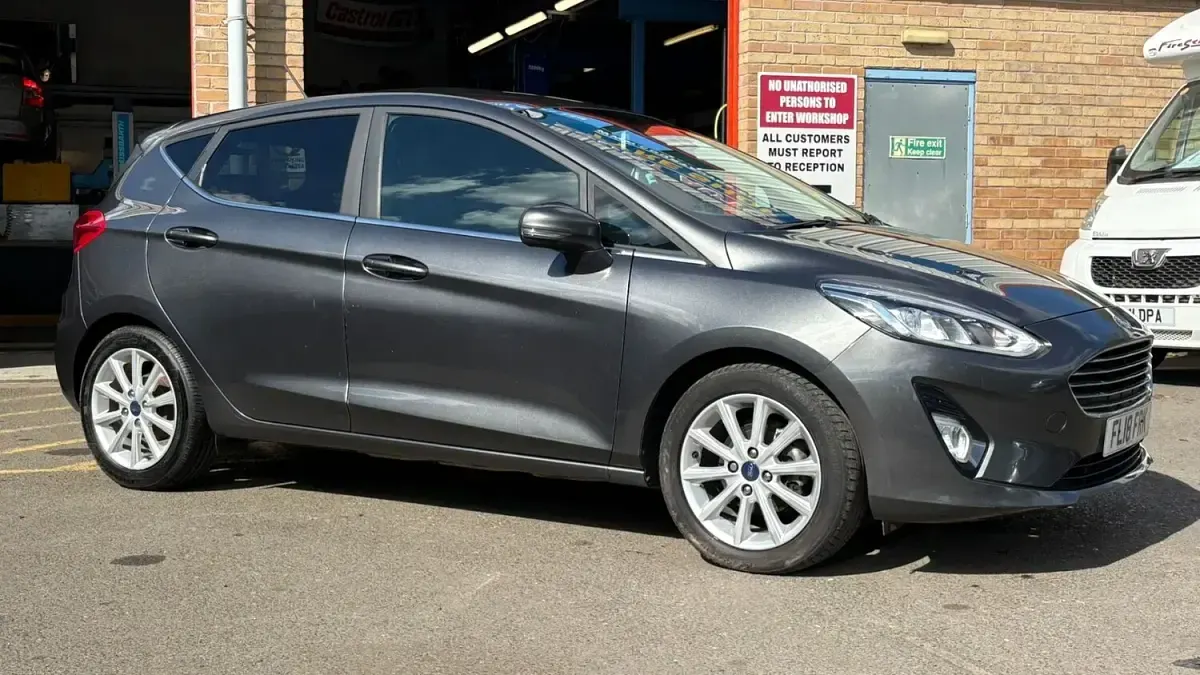 Used Ford Fiesta Titanium 2018 Grey Hatchback
