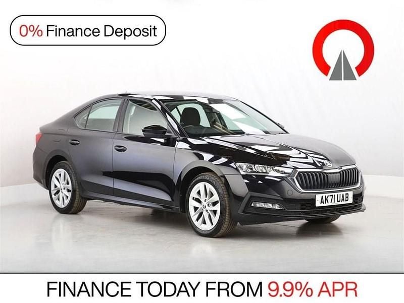Used Skoda Octavia SE Technology 204 HP (150 kW) 2021 Black Hatchback