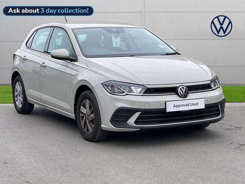 Grey Used 2022 VW Polo Life Hatchback | £15,777 (Good price) - Image 1/4