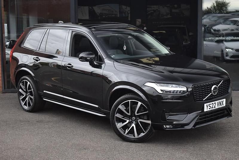 Black Used 2022 Volvo XC90 Plus SUV | £38,990 (Fair price) - Image 1/3