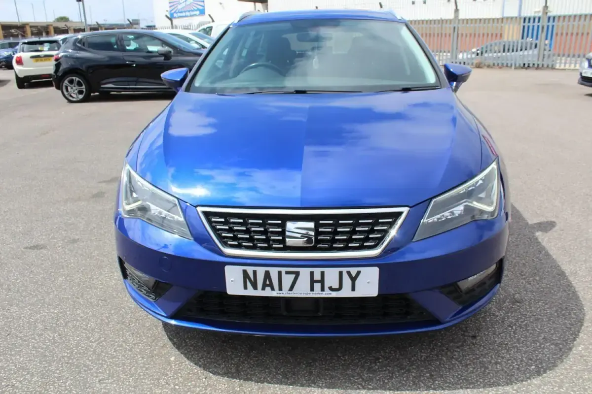 Used Seat Leon ST XCELLENCE 2017 Blue Estate