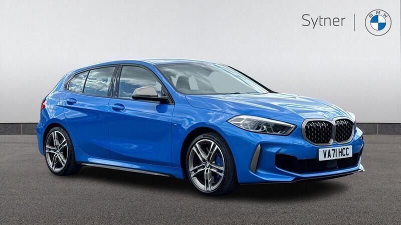 Blue Used 2022 BMW M135 Shadowline Hatchback | £22,500 (Good price) - Image 1/4