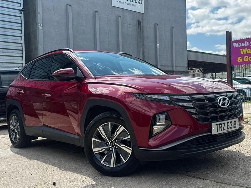 Red Used 2022 Hyundai Tucson SE SUV | £14,800 (Fair price) - Image 1/4