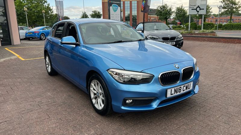 Blue Used 2018 BMW 116 Performance Hatchback | £9,498 (Fair price) - Image 1/4