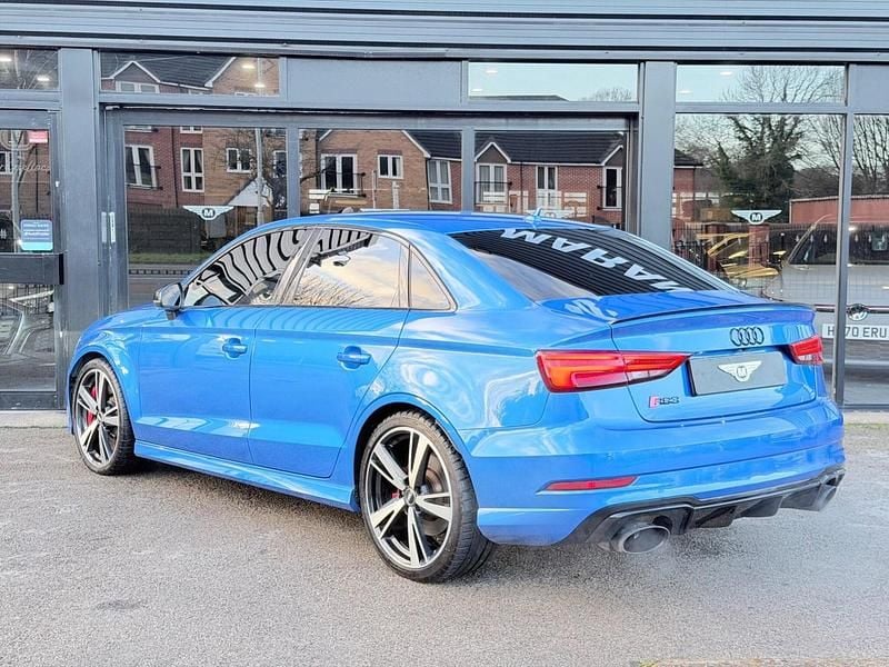 Used Audi RS3 Comfort 400 HP (294 kW) 2018 Blue Sedan