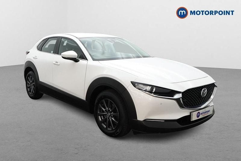 White Used 2023 Mazda CX-30 Center-Line SUV | £15,949 (Good price) - Image 1/4