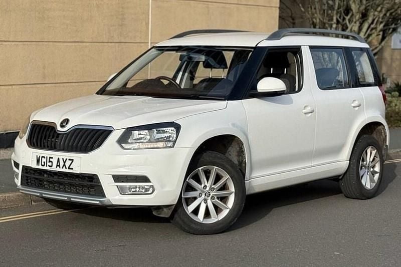 Used Skoda Yeti 110 HP (80 kW) 2015 White SUV