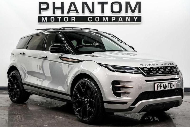 Silver Used 2022 Land Rover Range Rover evoque R-Dynamic SUV | £30,990 (Expensive) - Image 1/1