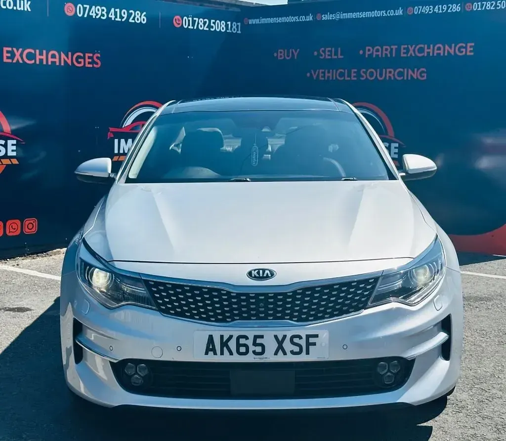 Used Kia Optima 2015 Silver Sedan