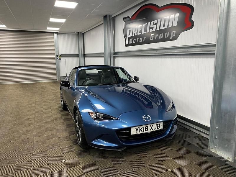 Begagnad Mazda MX5 Inclusive 160 HK (117 kW) 2018 Blå Cab