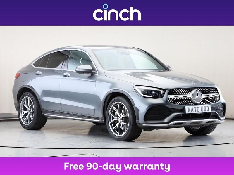 Grey Used 2020 Mercedes GLC300 AMG line SUV | £32,999 (Expensive) - Image 1/3