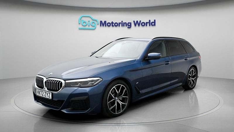 Used BMW 520 M Sport 190 HP (139 kW) 2022 Blue Estate