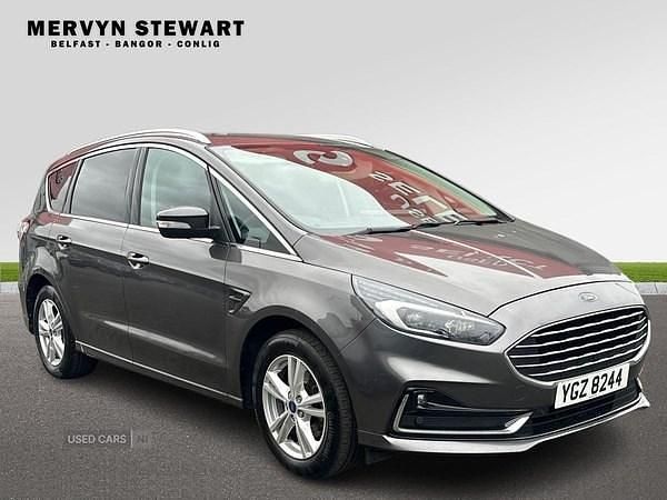 Begagnad Ford S-MAX Titanium 190 HK (139 kW) 2023 Grå Minibuss
