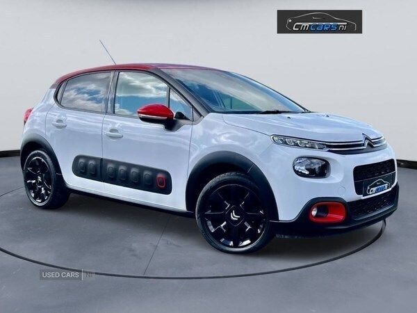 White Used 2017 Citroën C3 Flair Hatchback | £5,539 (Fair price) - Image 1/4