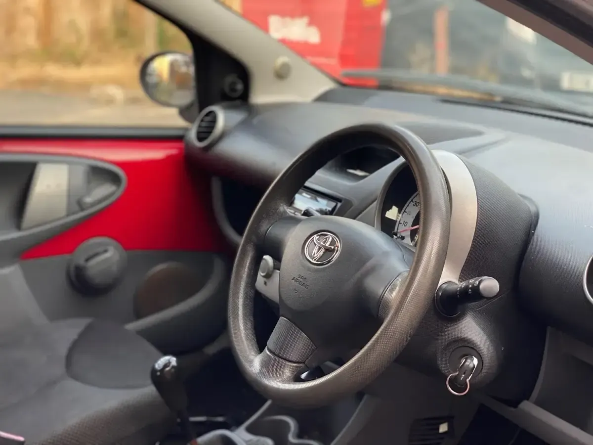 Used Toyota Aygo 2009 Red Hatchback