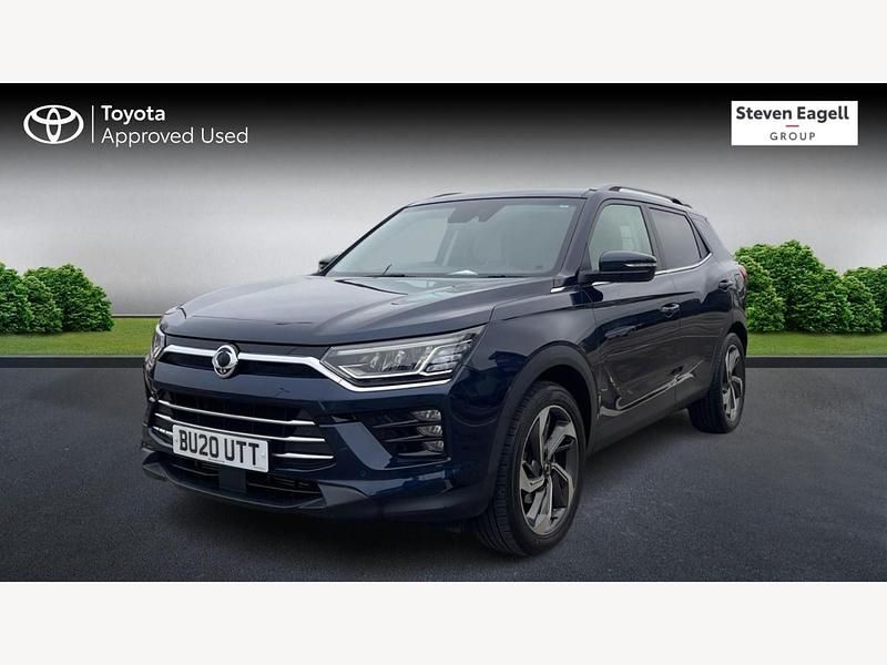 Used Ssangyong (KGM) Korando 163 HP (119 kW) 2020 Blue Estate
