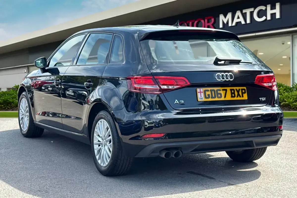 Used Audi A3 Performance 150 HP (110 kW) 2018 Black Sedan