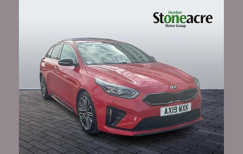 Used Kia ProCeed GT 204 HP (150 kW) 2019 Red Estate