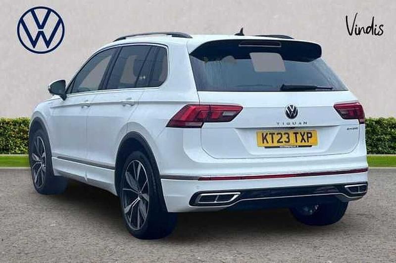 Used VW Tiguan R-line 245 HP (180 kW) 2023 White SUV